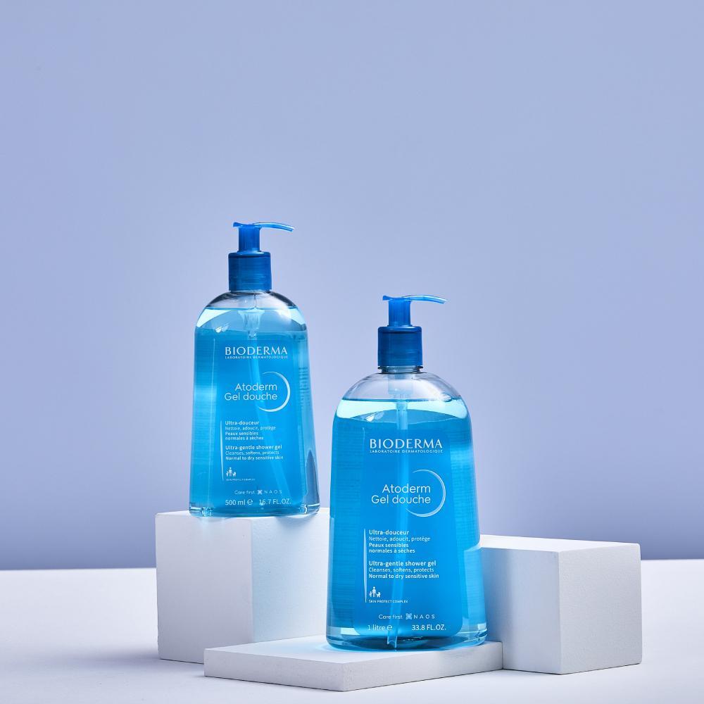 Bioderma Atoderm Gel De Banho Corporal Hidratante 1l