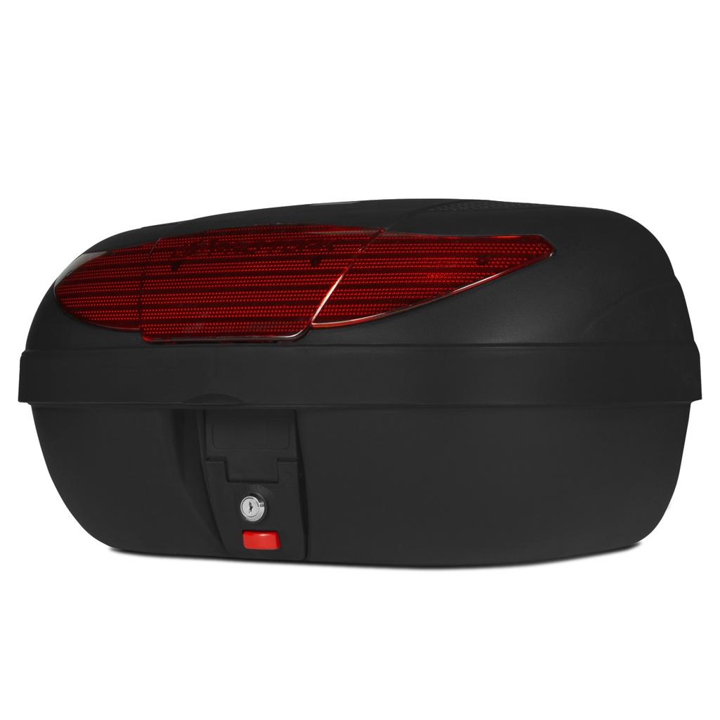 Baú Bauleto 45 Litros Smartbox 2 Motoboy + Bagageiro Sansão Moto Suzuki Yes 125 2005 À 2012 PRO Tork