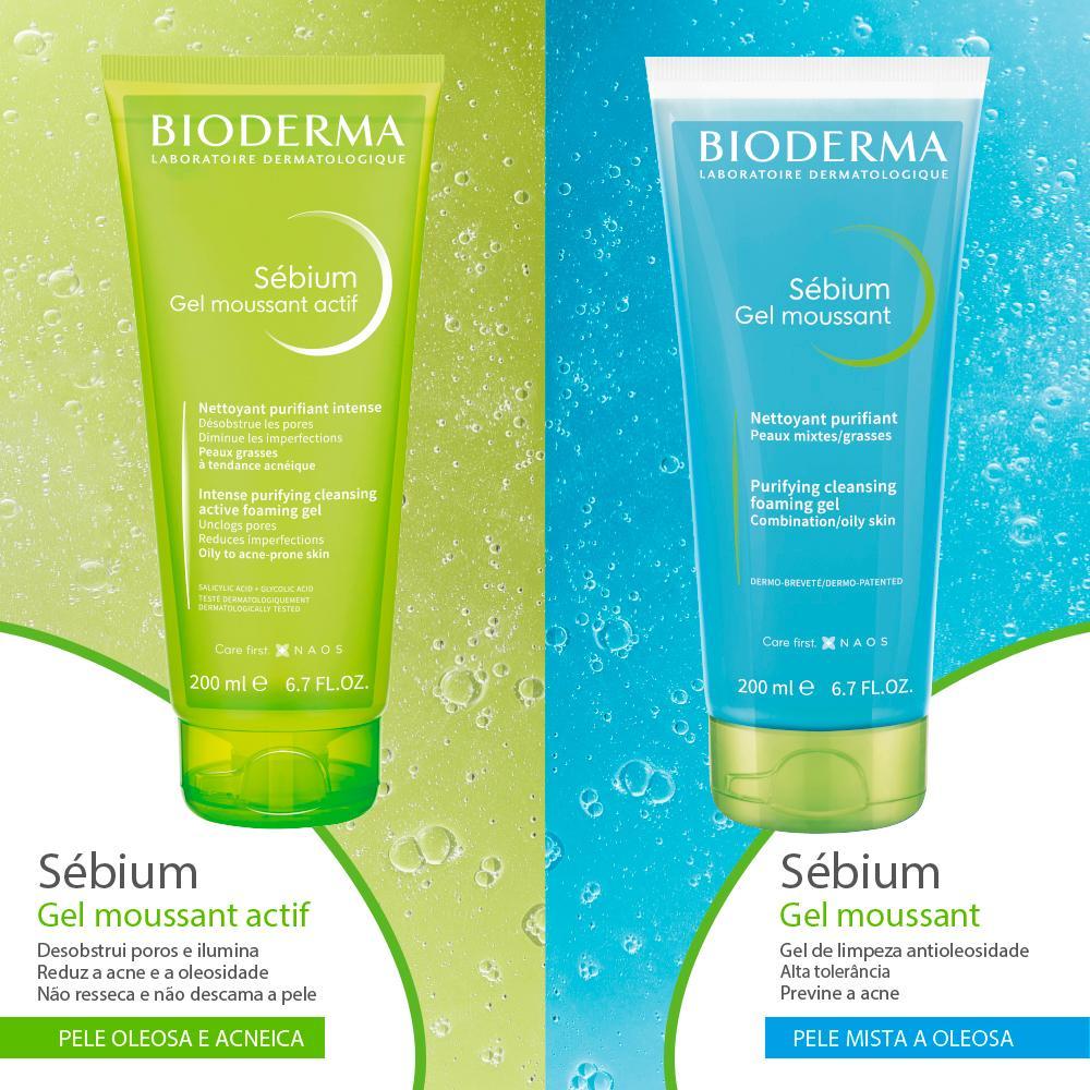 Bioderma Sebium Gel De Limpeza 100ml