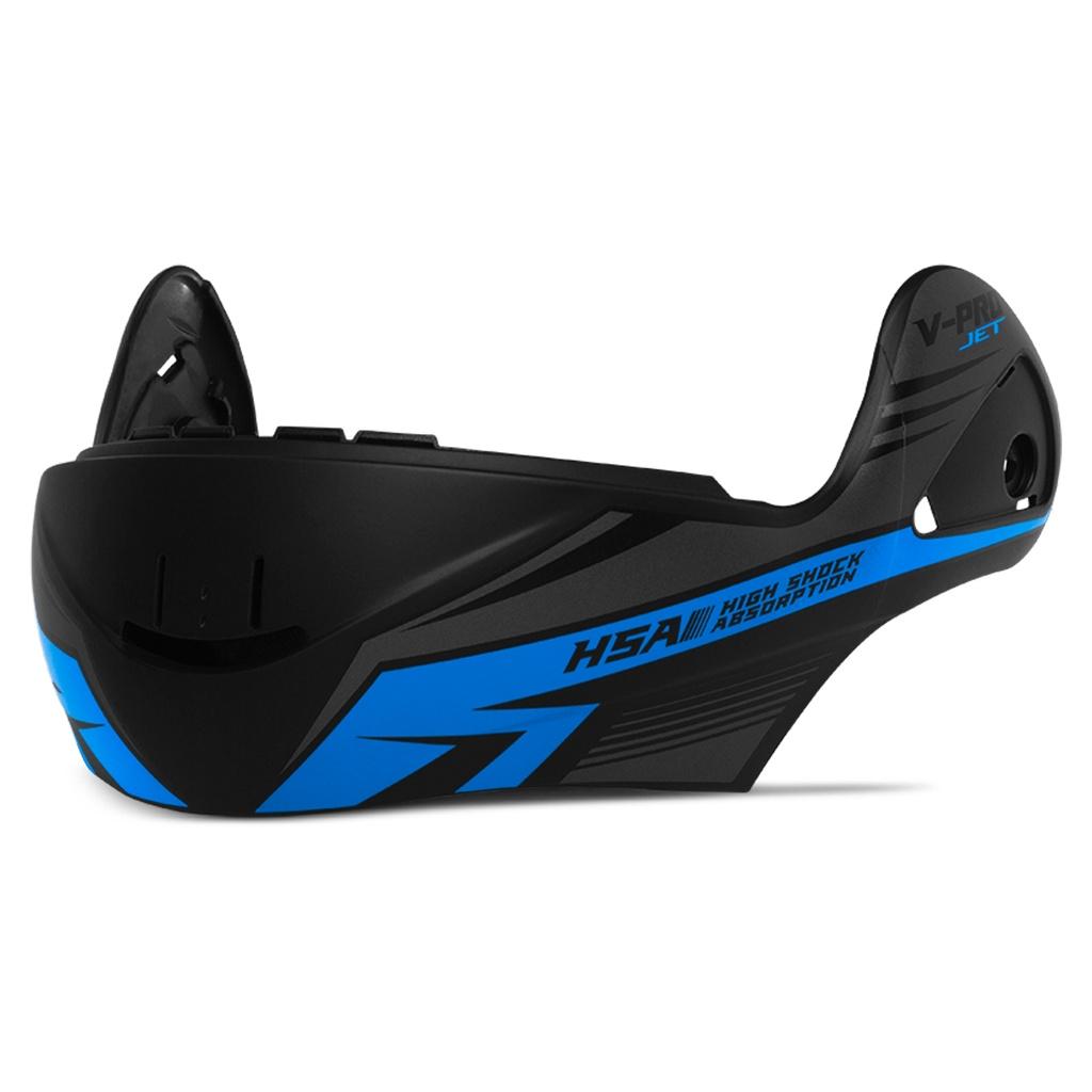 Queixeira Completa Do Capacete V-pro Jet 3 PRO Tork Peças Acessórios De Reposição Varias Cores