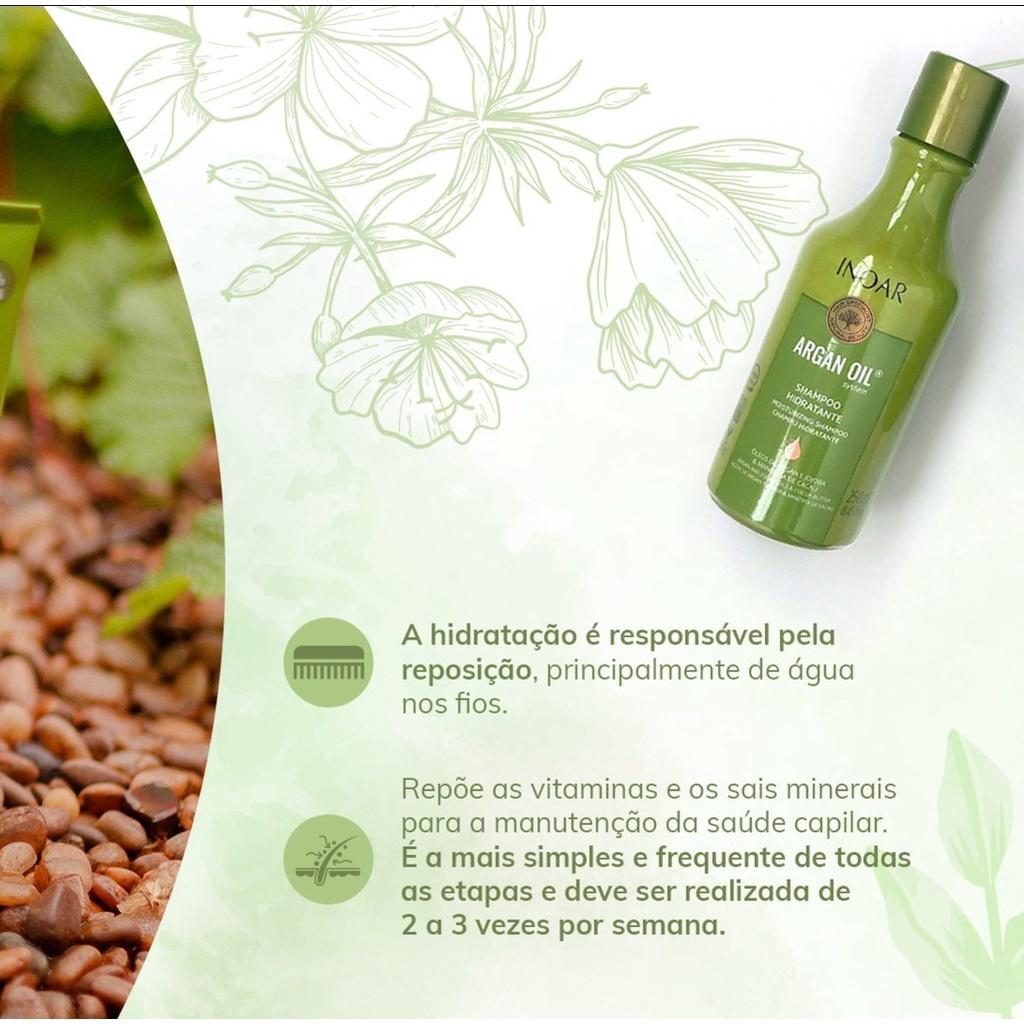 Inoar Argan Oil System Máscara Capilar 250g