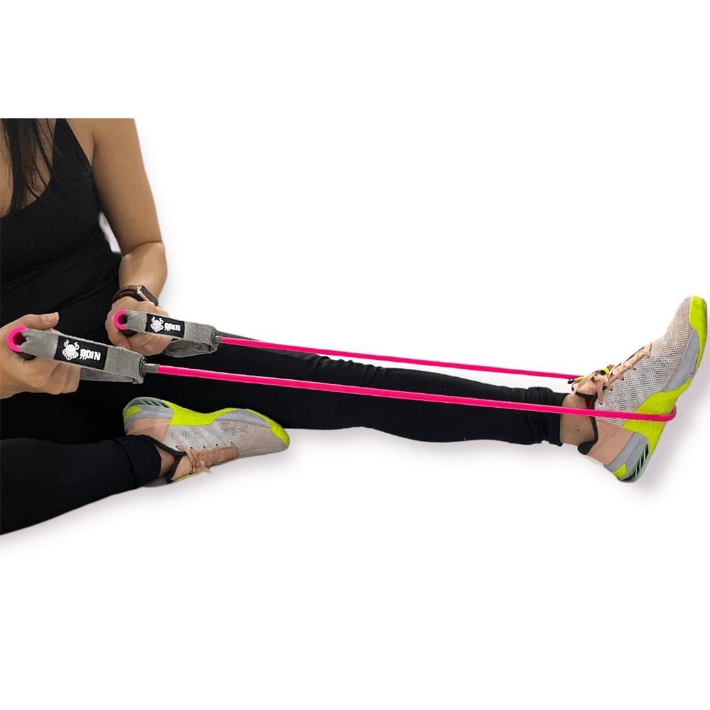 Kit Elástico Treino Extensor Musculação Band 120 Cm Odin Fit