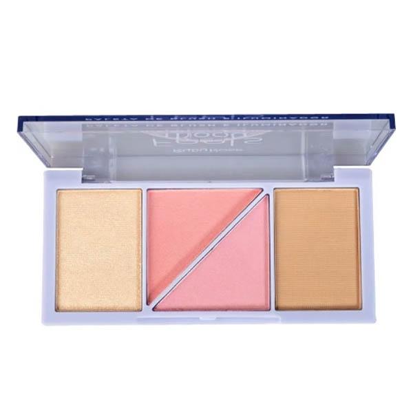 Paleta De Blush E Iluminador Ruby Rose Feels Mood Hb7529
