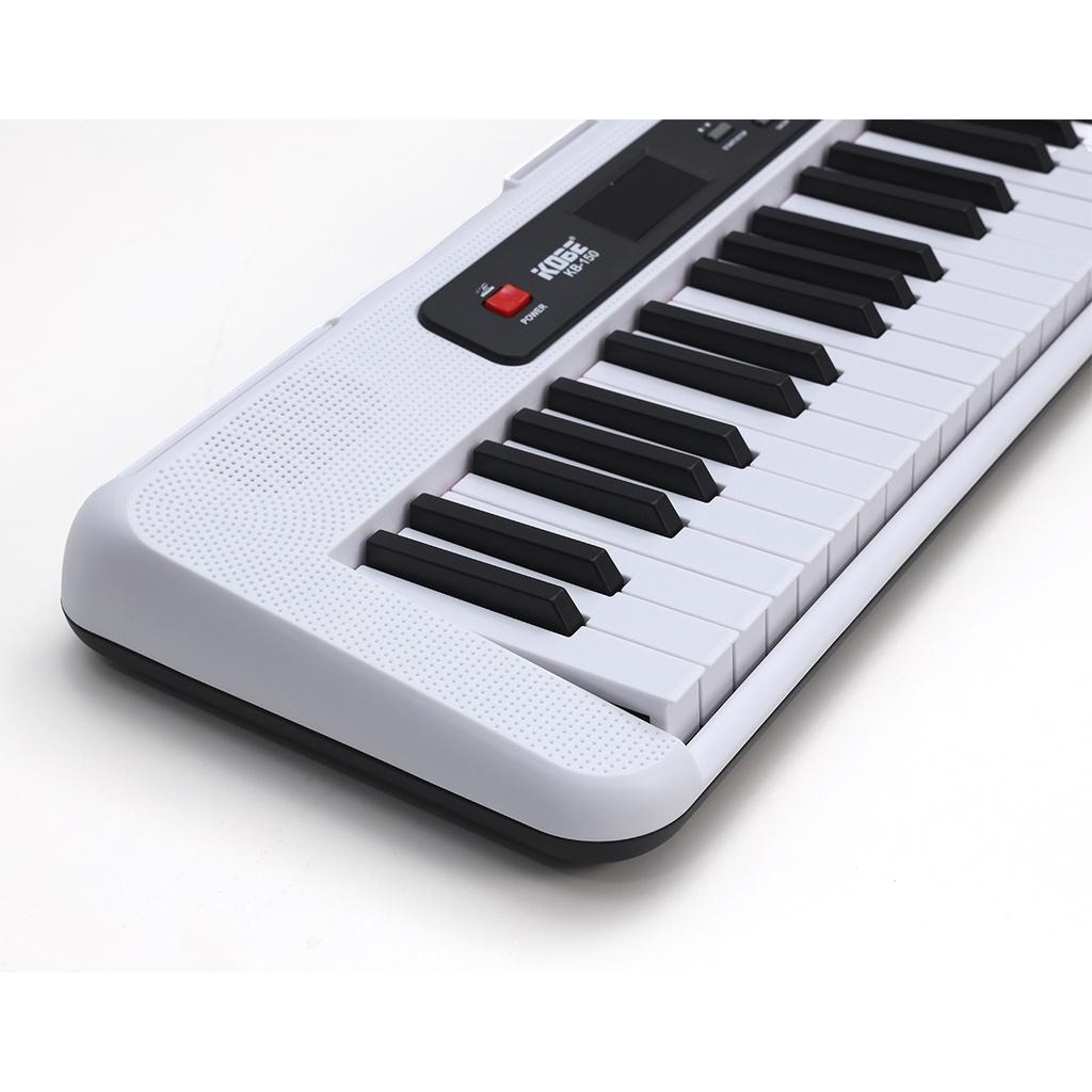 Teclado Kobe Arranjador Estudante Kb-150 Branco 61 Teclas