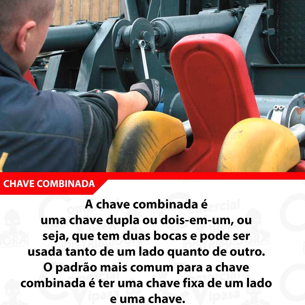 Chaves Combinadas Em Aço Carbono Boca Estrela 03 - 06 E 10 Peças Várias Medidas Escolha Seu Kit