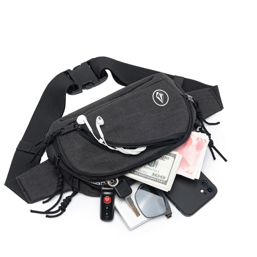 Pochete Volcom Reforçada Transversal Masculina Shoulder Bag
