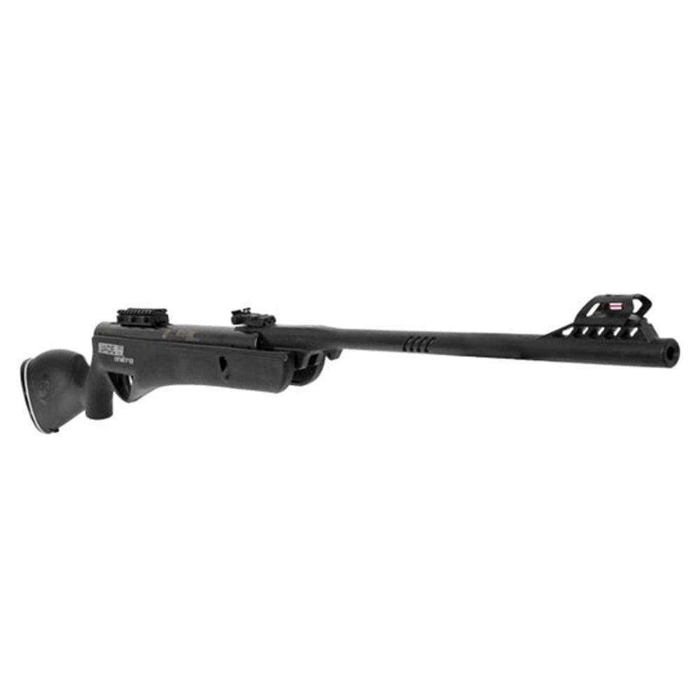 Carabina Espingarda Rifle De Pressão Jade PRO Nitro Preta 6.35mm - Cbc + Acessórios