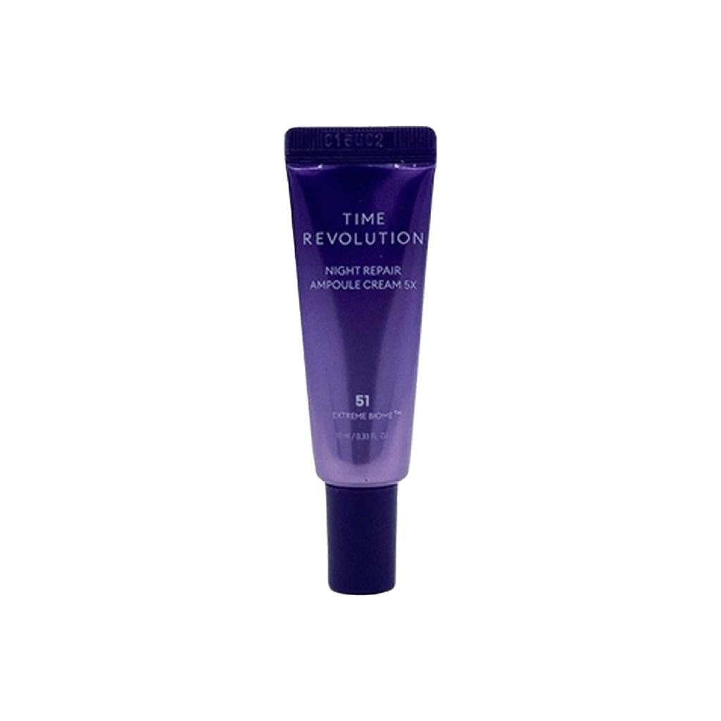 Missha Tempo Revolução Creme De Ampola De Reparo Noturno 5x 10g Mini
