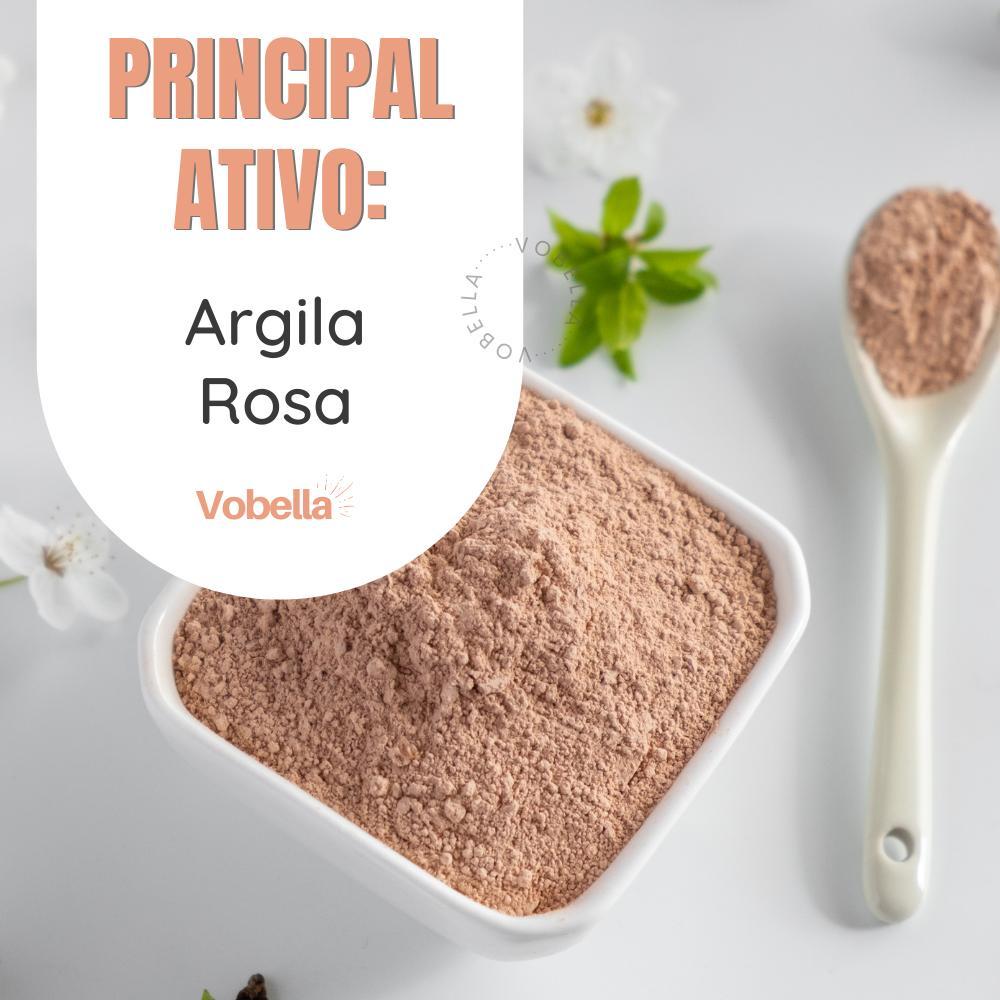 Argila Rosa Em Pó Com Colágeno Hidrolisado Labotrat 100g