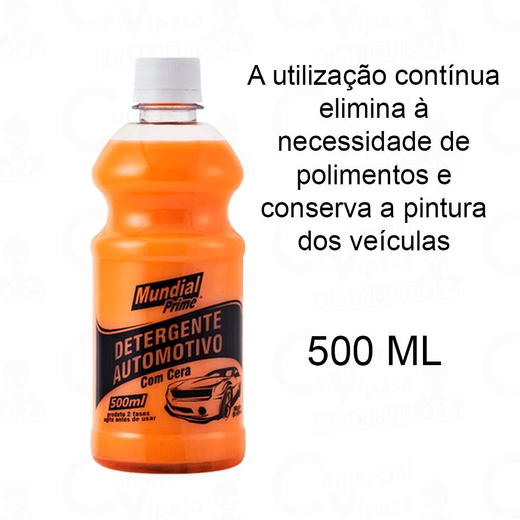 Detergente Automotivo Com Cera Ou Concentrado Ideal Para Lavar Carro Moto Bike 500ml - Mundial Prime