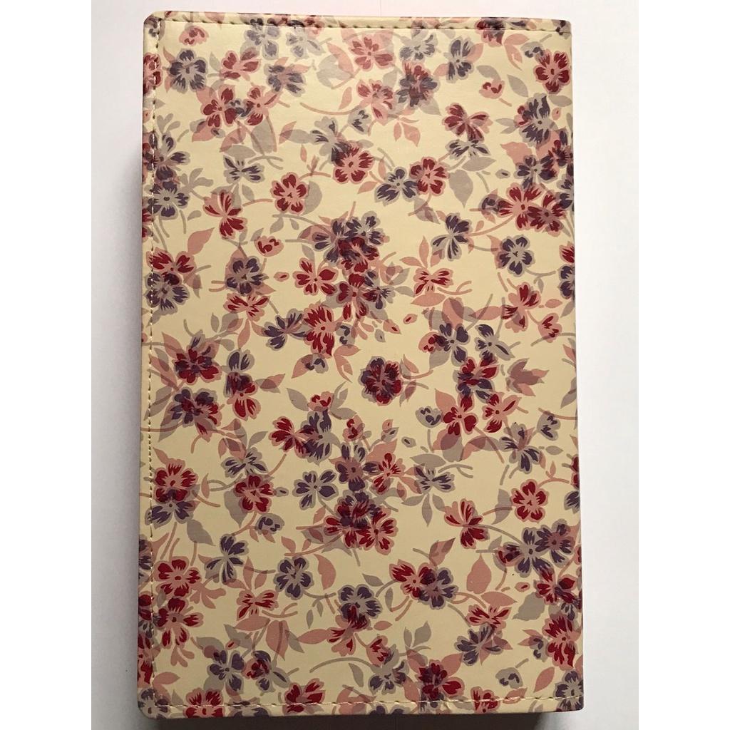 Bíblia Sagrada Letra Jumbo-capa Luxo Com Harpa- Revista E Corrigida- Capa Flor Bege