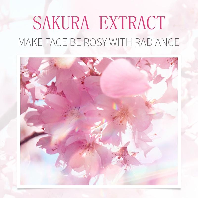 Laikou Sakura Soro Clareador Sarda Creme Hidratante Brilhante 2pcs