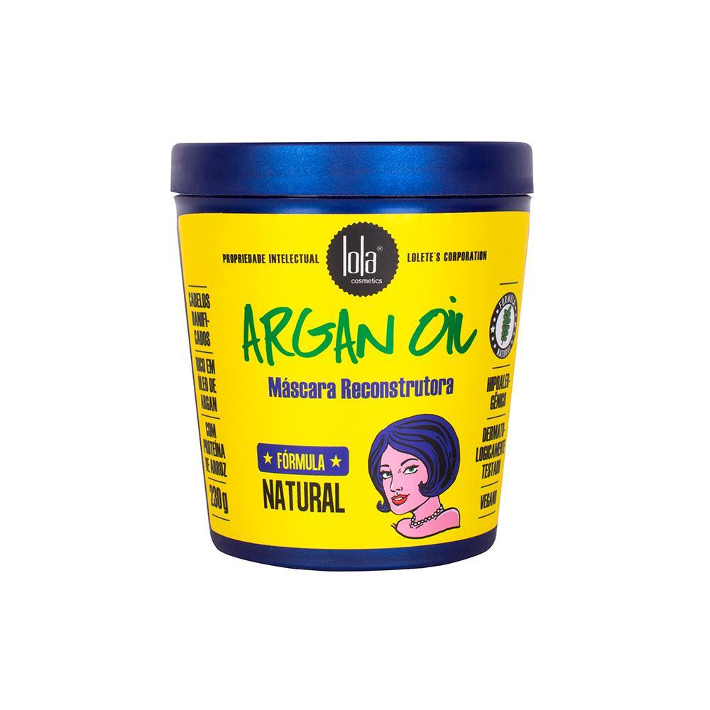 Lola Cosmetics Argan Oil Máscara De Reconstrução 230g