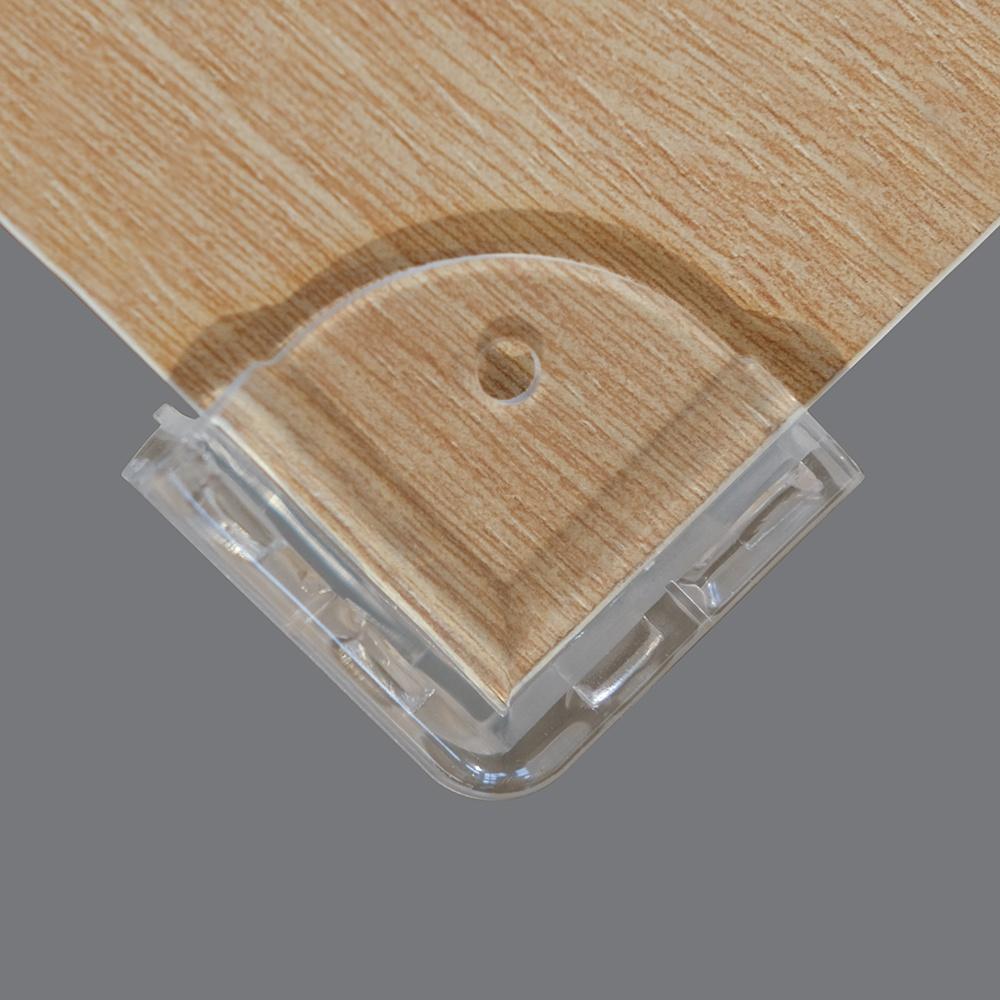 Kit 4 Protetores De Quina Silicone Buba Proteção De Mesa Móveis Cantos Segurança