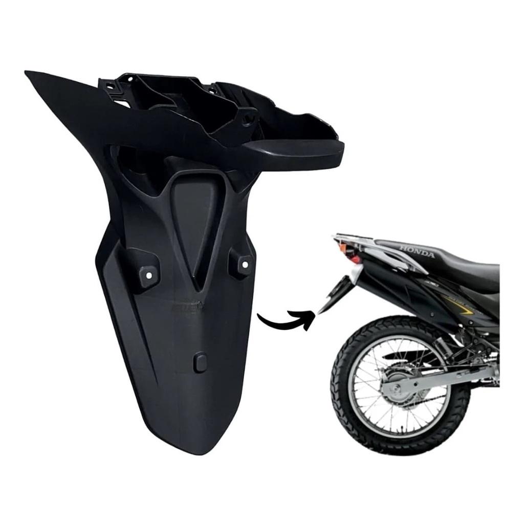 Paralama Traseiro + Rabeta Moto Nxr Bros 125 150 2009 A