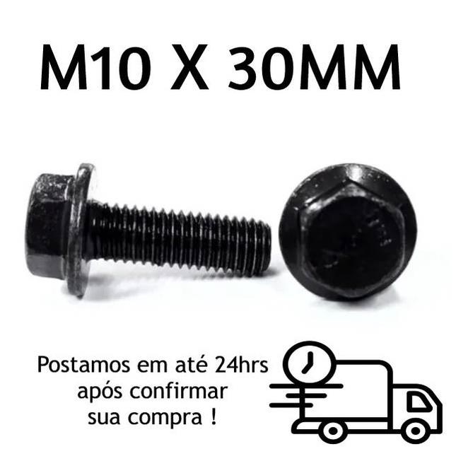 Parafuso Sextavado Flangeado M10 X 30mm
