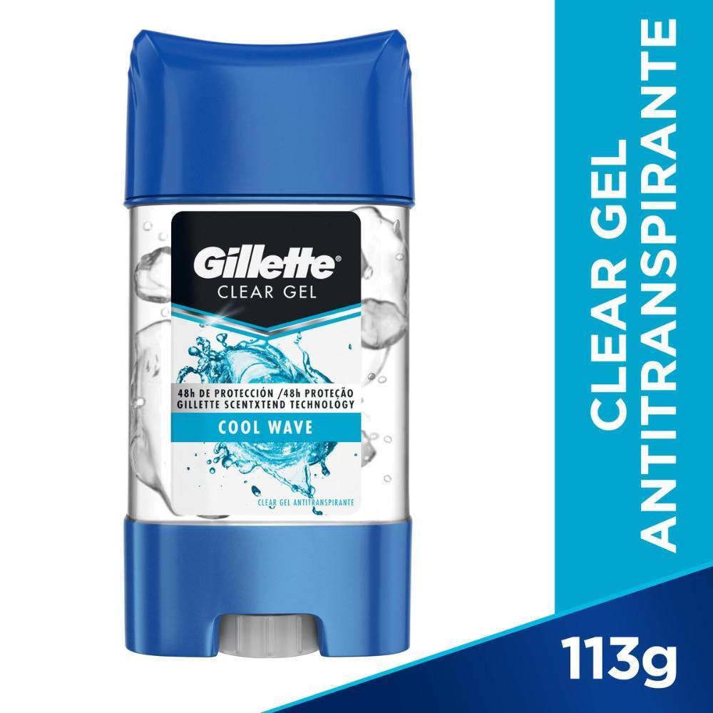 Kit 3 Geis Antitranspirante Gillette Cool Wave 113g