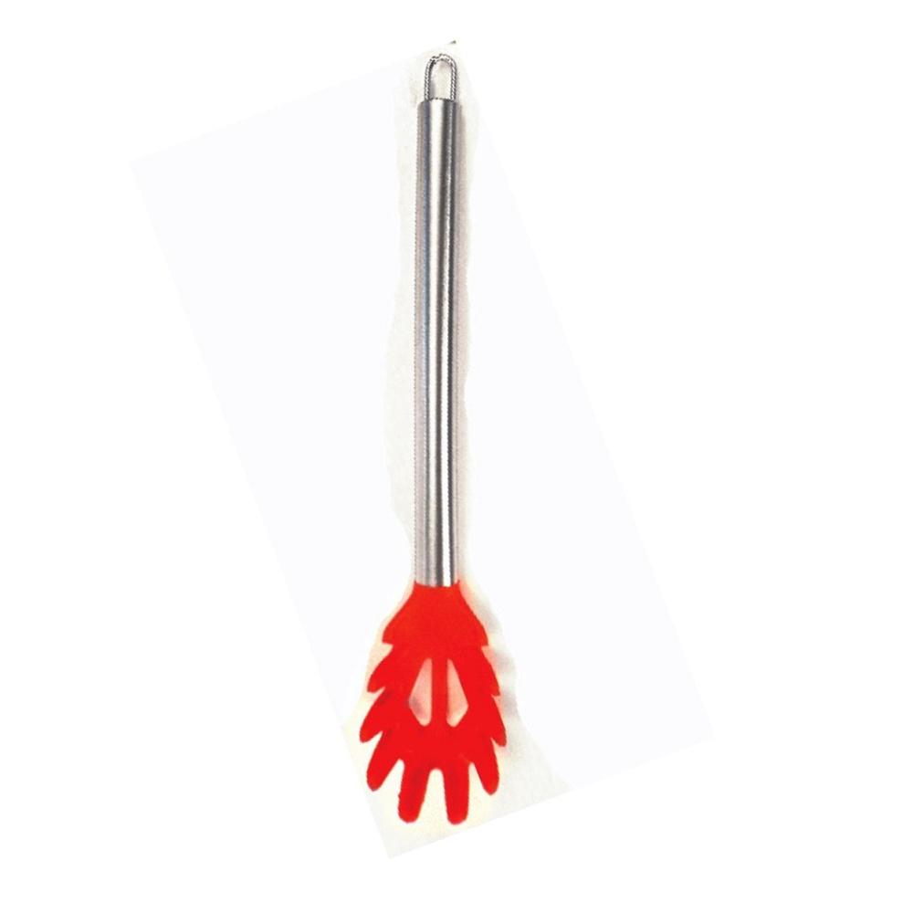 Colher P/espagueti Silicone C/cabo Aço 33CM Usa098