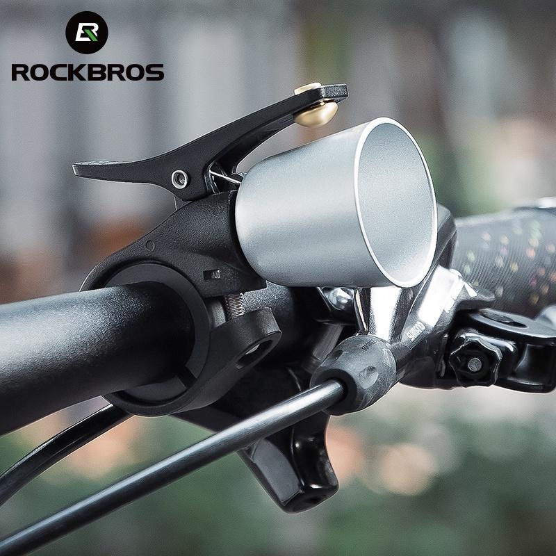 Bicicleta Rockbros De Cobre Transparente Buzina Mtb Estrada Leve Latão Acessórios