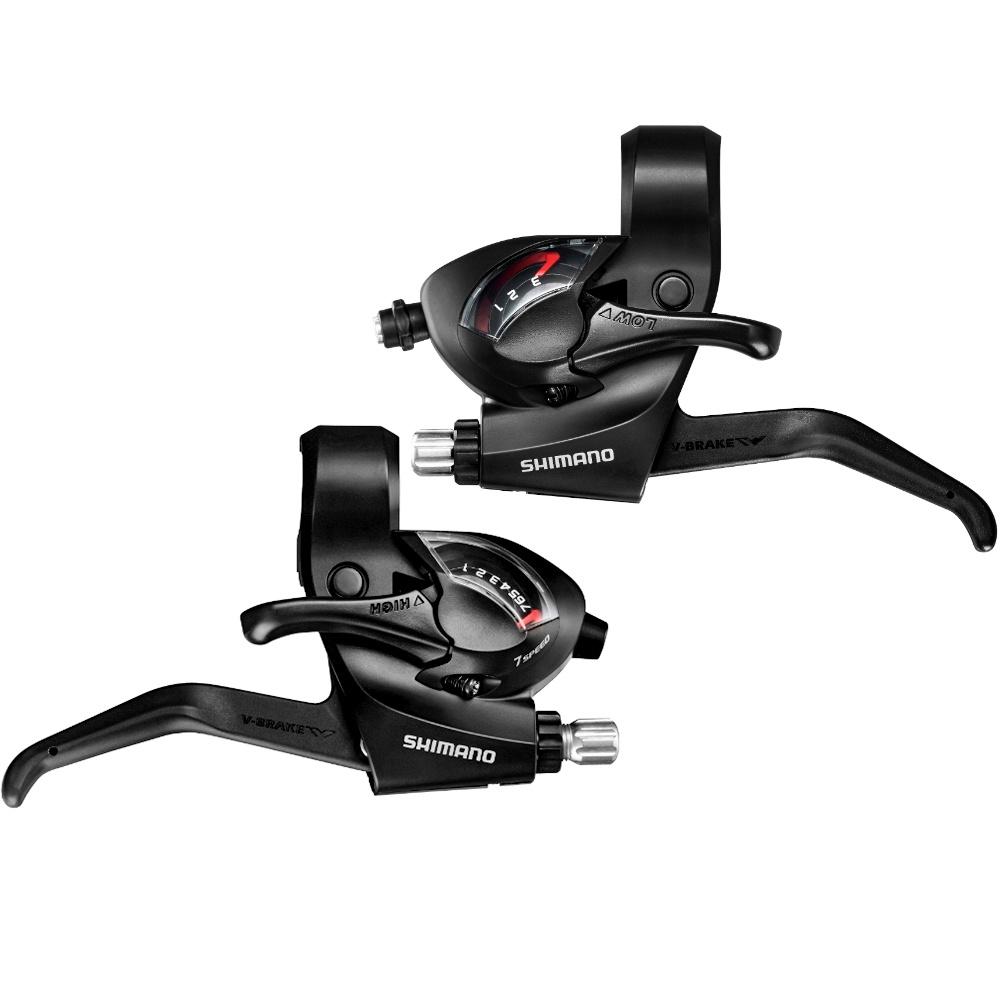 Trocador Shimano Rapid Fire EF41 3x7 Com Maçaneta