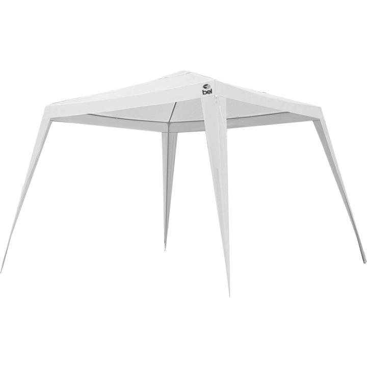 Tenda Gazebo Branca Em Polietileno 3X3 Metros Desmontável 301201 Belfix