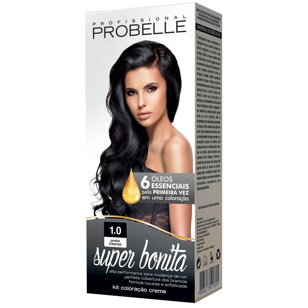 Coloração Super Bonita 50g 1.0 - Preto Intenso Probelle
