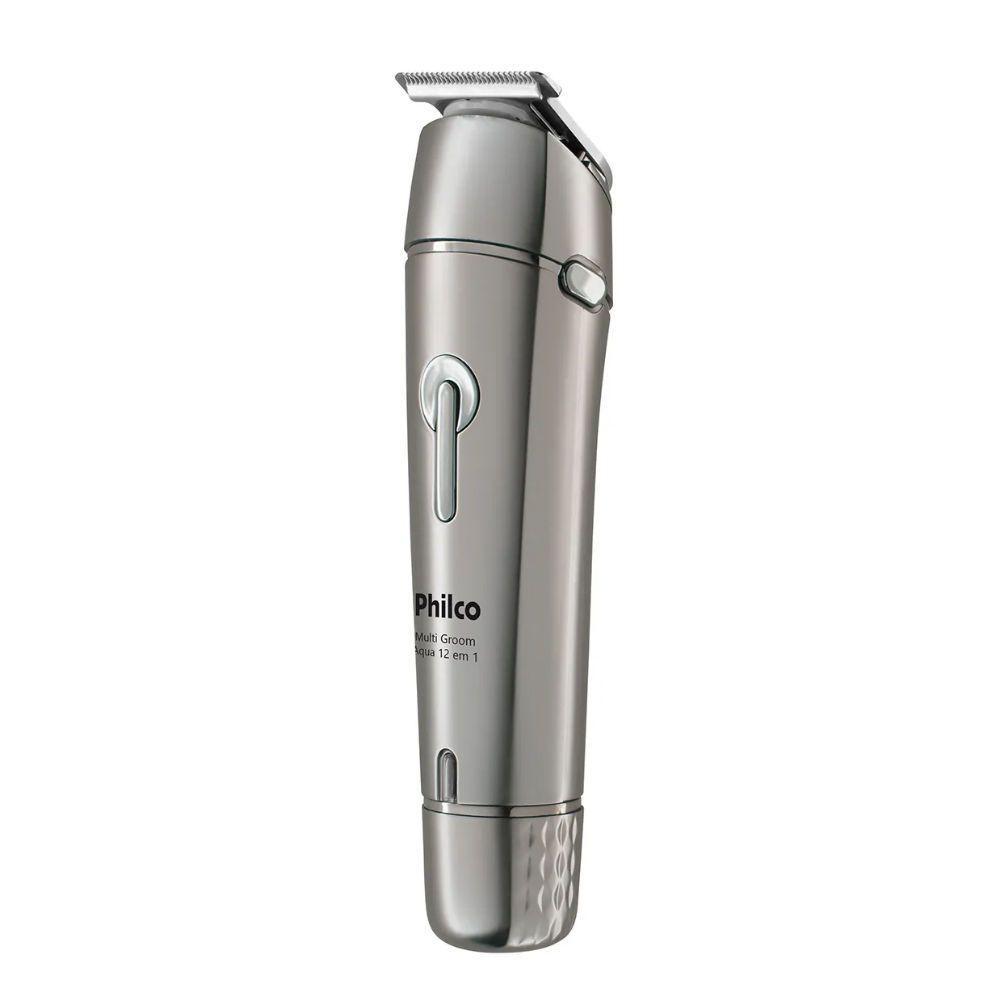 Aparador De Pelos Multi Groom Pap03 12 Em 1 Seco Ou Molhado Portátil Bivolt