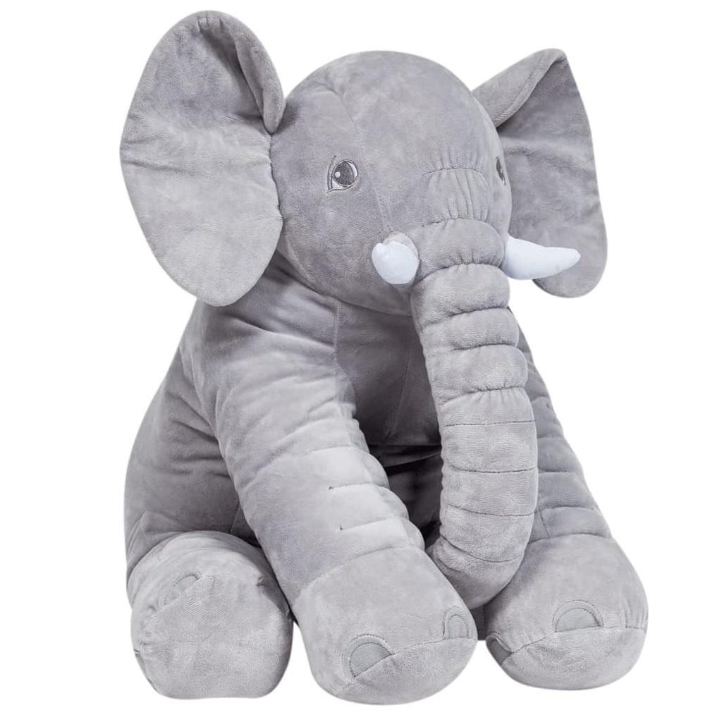 Almofada Elefante Gigante Cinza 7561 - Buba