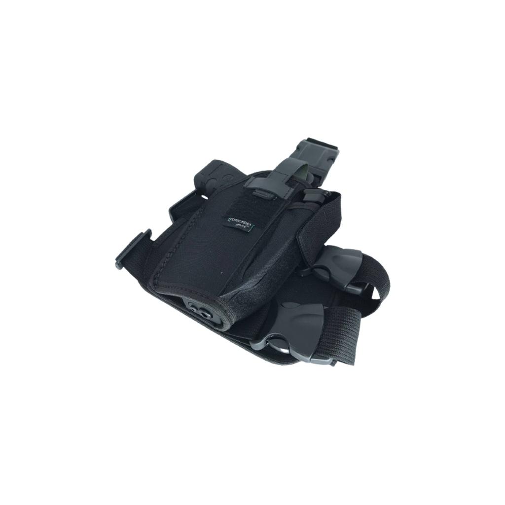 Coldre Destro (lado Direito) Spark Cintura/perna Cordilheira Preto Tático Ajustável Militar