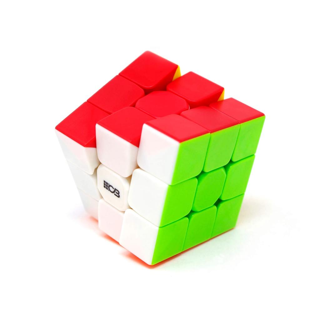 Cubo Mágico 3x3 Cuber PRO Stickerless Lubrificado E Regulado Com Estojo Acrílico