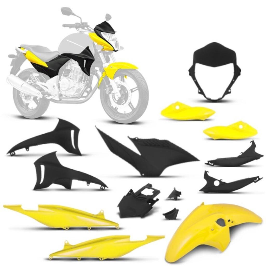 Kit Carenagem Moto PRO Tork Modelo Original Cb 300R 2010 A