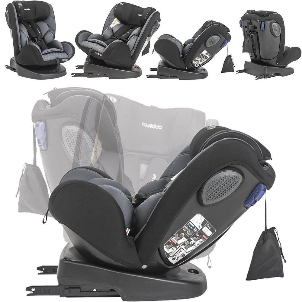 Cadeirinha Para Carro Kiddo Avanti 360 Grafite 0-36kg Isofix