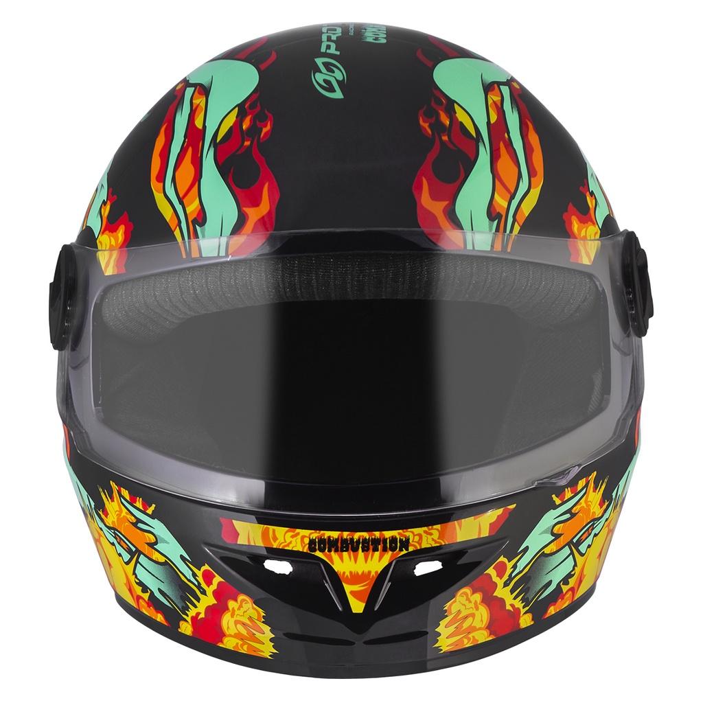 Capacete Fechado Infantil PRO Tork Liberty Four Kids Combustion