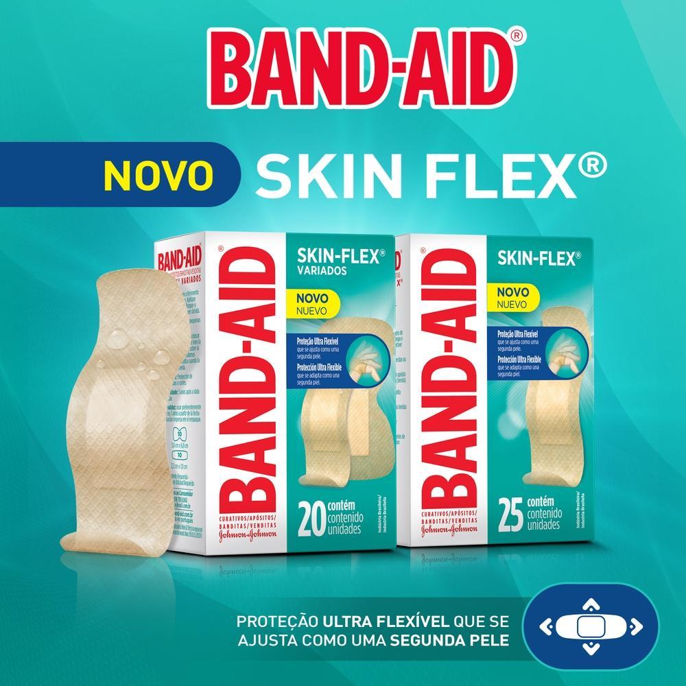 Curativos Band-aid Flex 25 Unidades