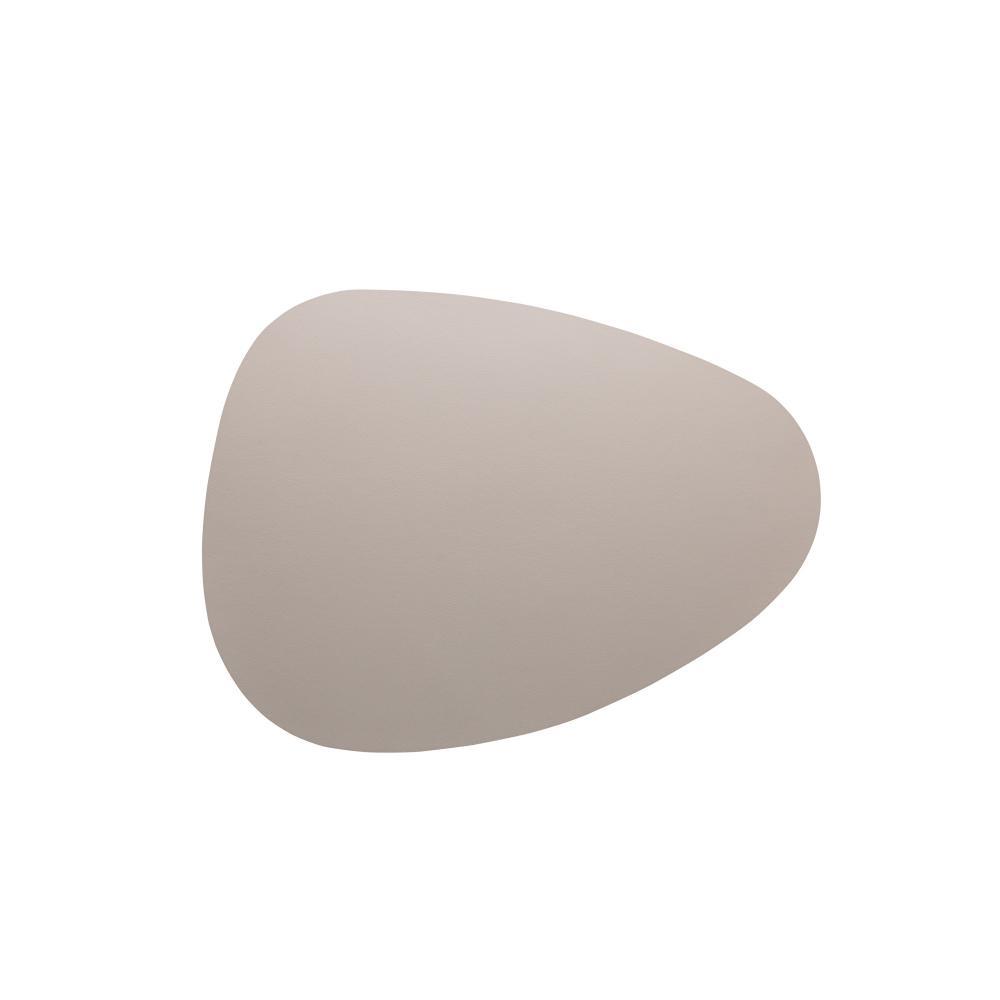 Lugar Americano Wolff De Pvc Rosa E Cinza Claro 43cm X 32cm