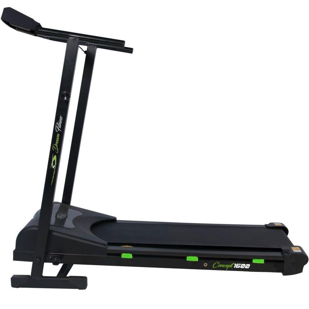 Esteira Eletrônica Dream Fitness Concept 1600 5 Funções Dobrável
