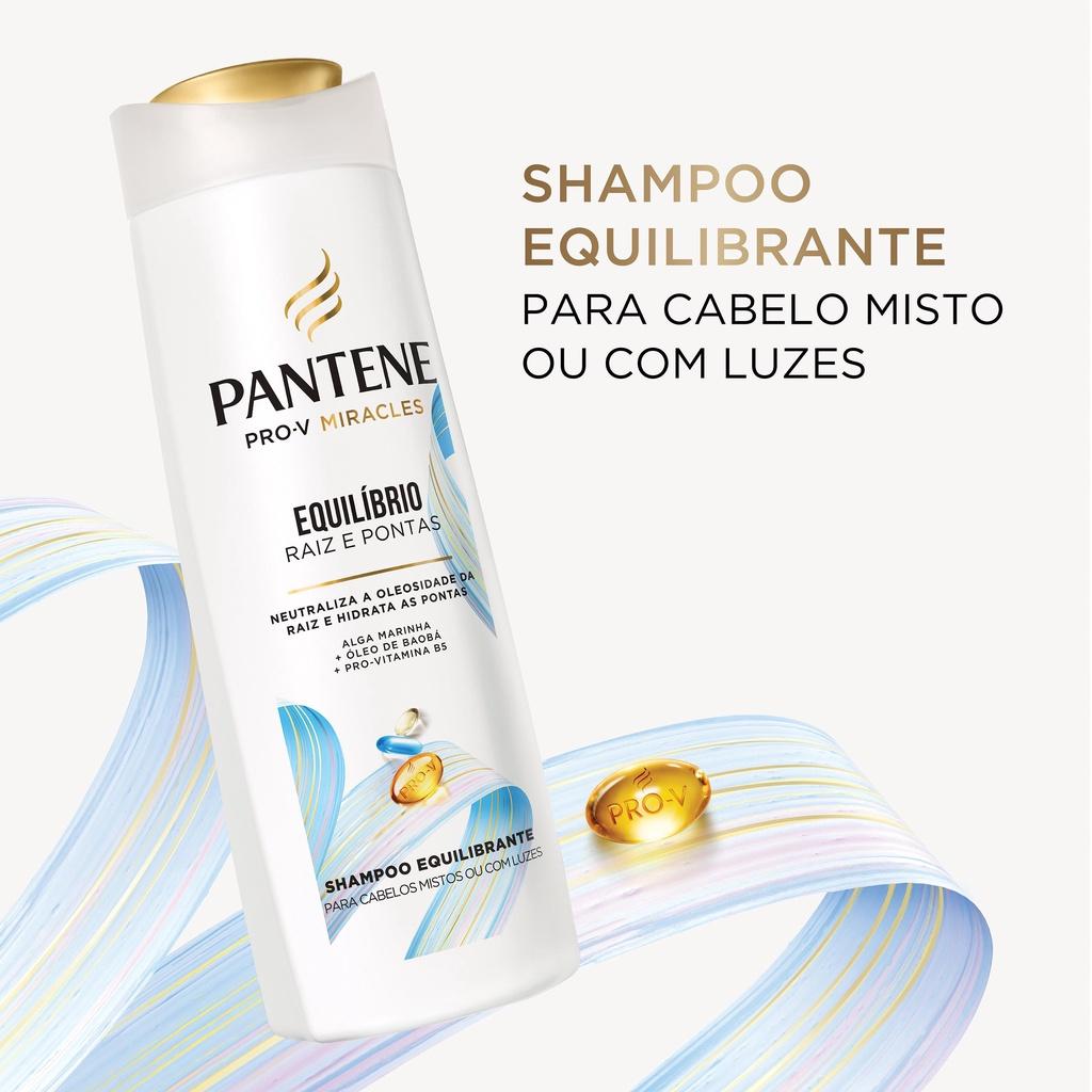 Condicionador Pantene Equilíbrio Cabelos Mistos E Pontas Ressecadas 510ml