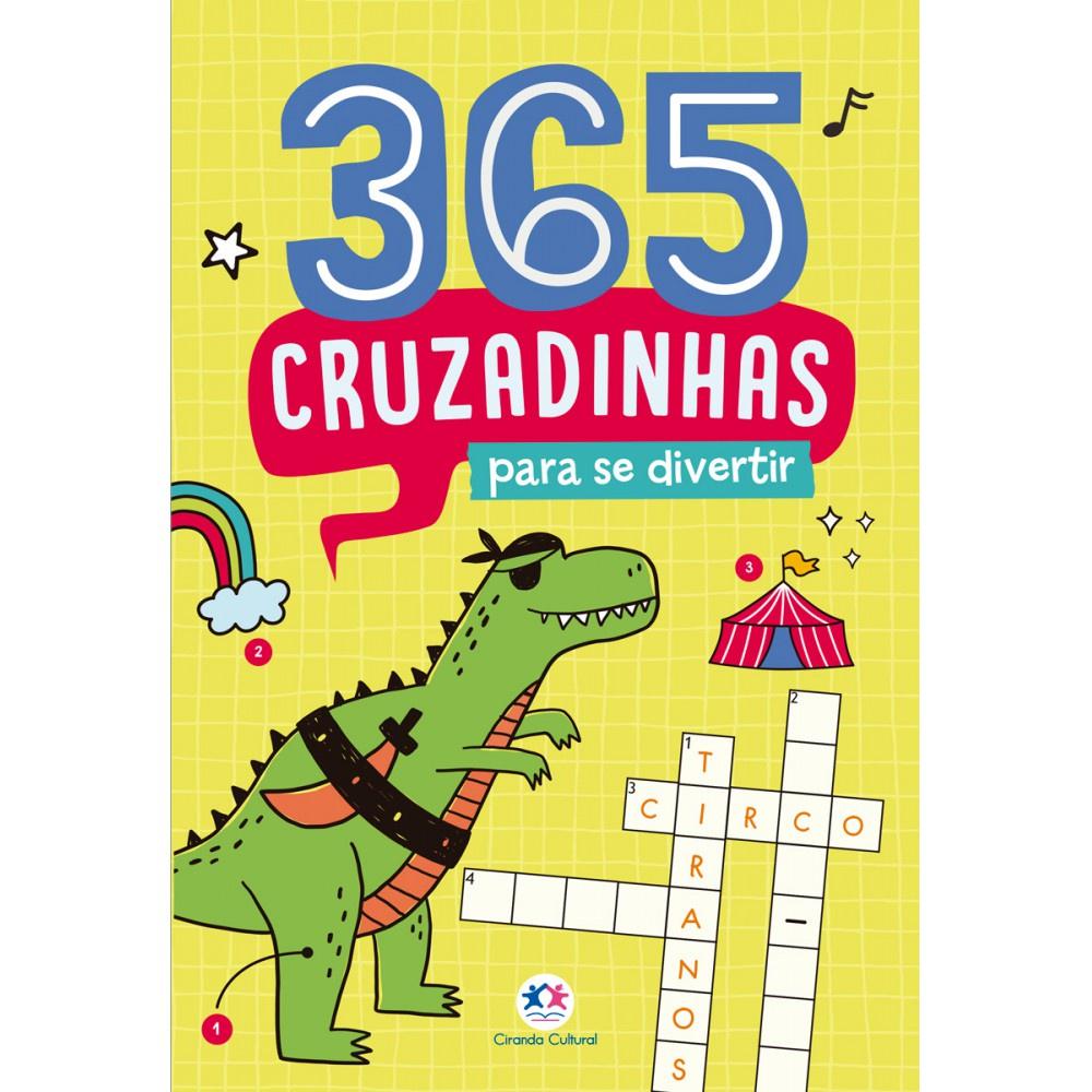 Livro 365 Cruzadinhas Para Se Divertir