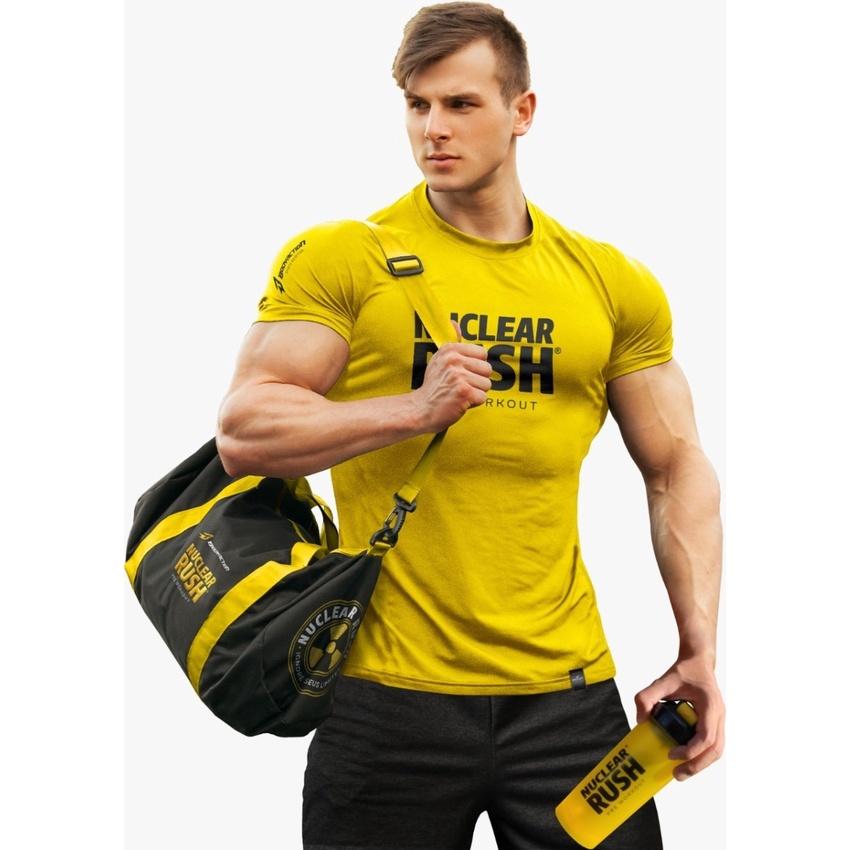 Camiseta Nuclear Rush 100 Algodão Masculina Bodyaction