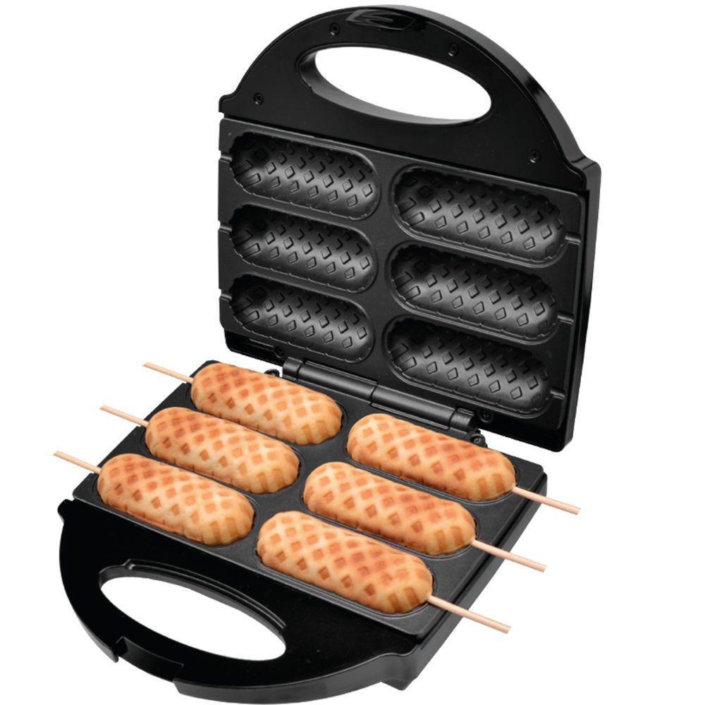 Crepeira Britânia Hot Dog Six Antiaderente Com Base Antiderrapante