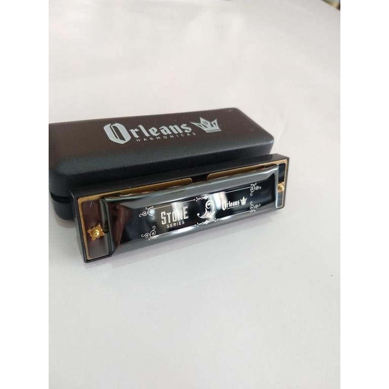 Kit 3 Gaita Boca Harmonica Orleans Stone G Sol - D Re - A La
