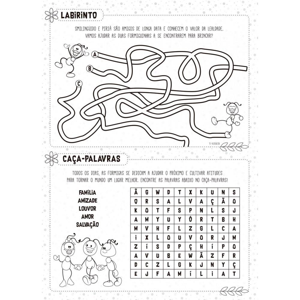Livro Tapete Smilinguido - Meu Livrão De Colorir