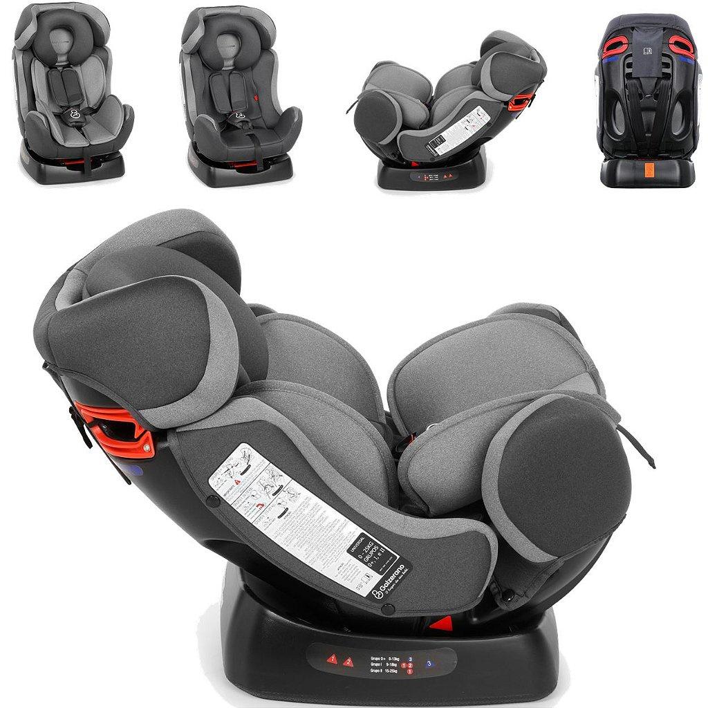 Cadeirinha Para Carro Galzerano Luli Grafite Cinza 0 A 25kg