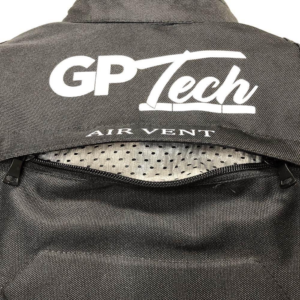 Jaqueta Motociclista Gp Tech Turin Impermeável Com Proteções