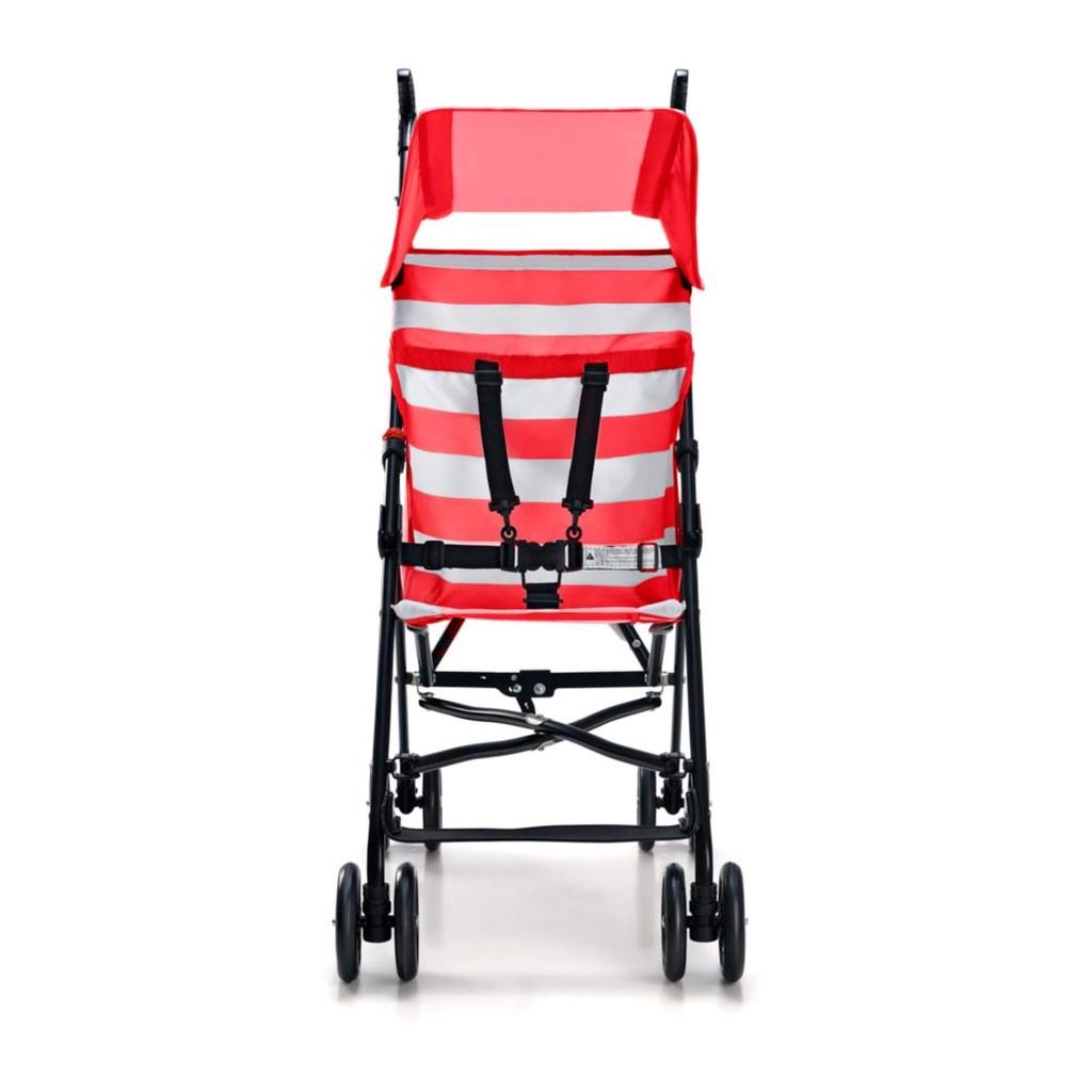 Carrinho Guarda-chuva Navy 6 Meses Até 15kgs Vermelho Multikids Baby - Bb346