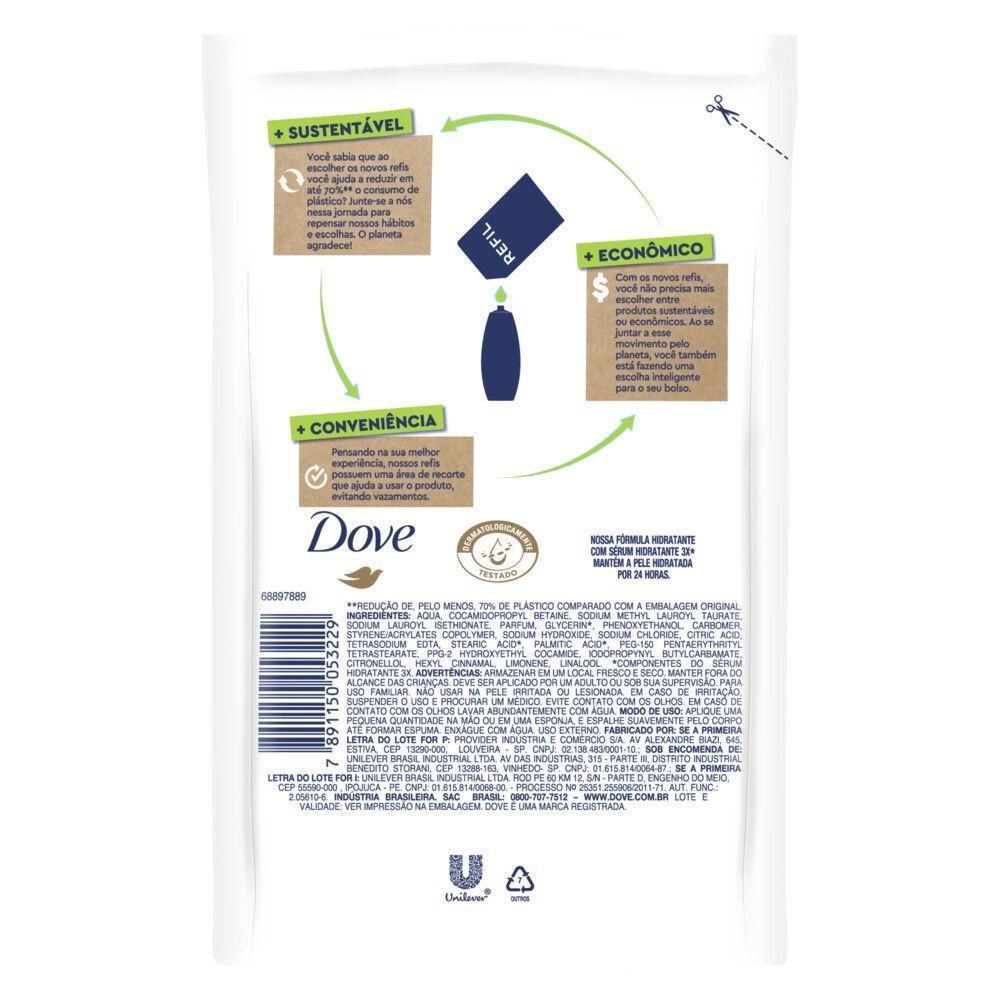 Refil Sabonete Líquido Dove Nutrição Profunda 200ml