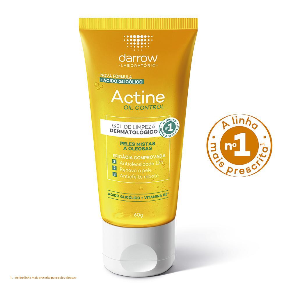 Darrow Actine Oil Control Gel De Limpeza Facial 60g