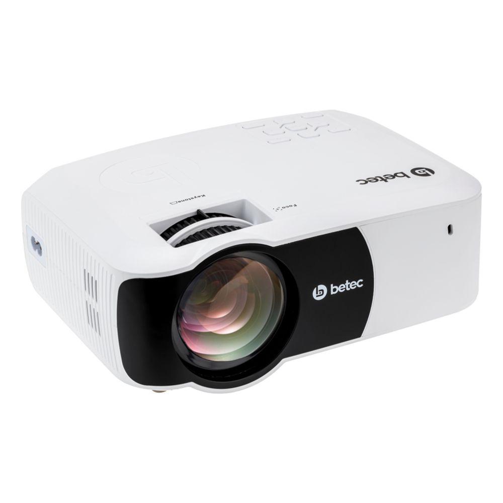 Mini Projetor LED Portátil - Smart Android HD - 2400 Lumens - Bluetooth - Betec Bt920a