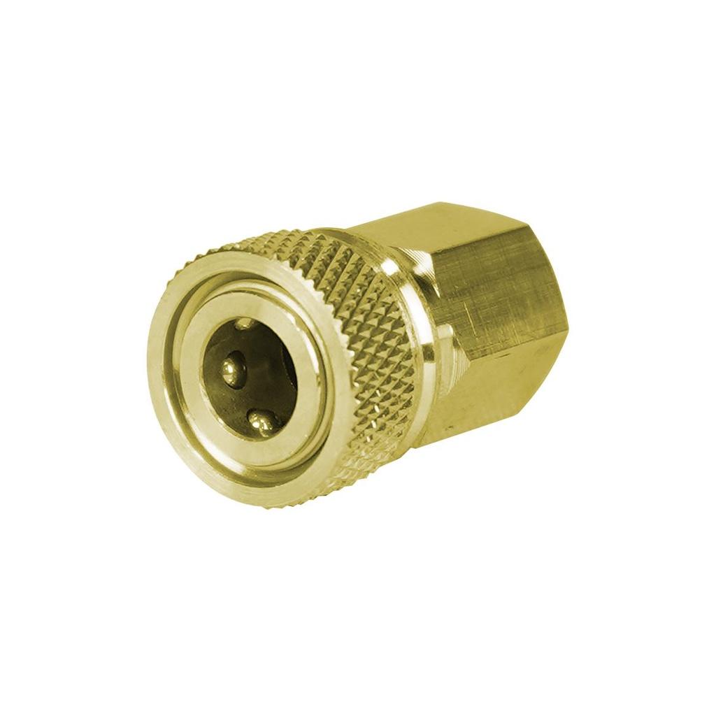 Conector Engate Rápido Quickshot Fêmea Com Rosca Fêmea M10