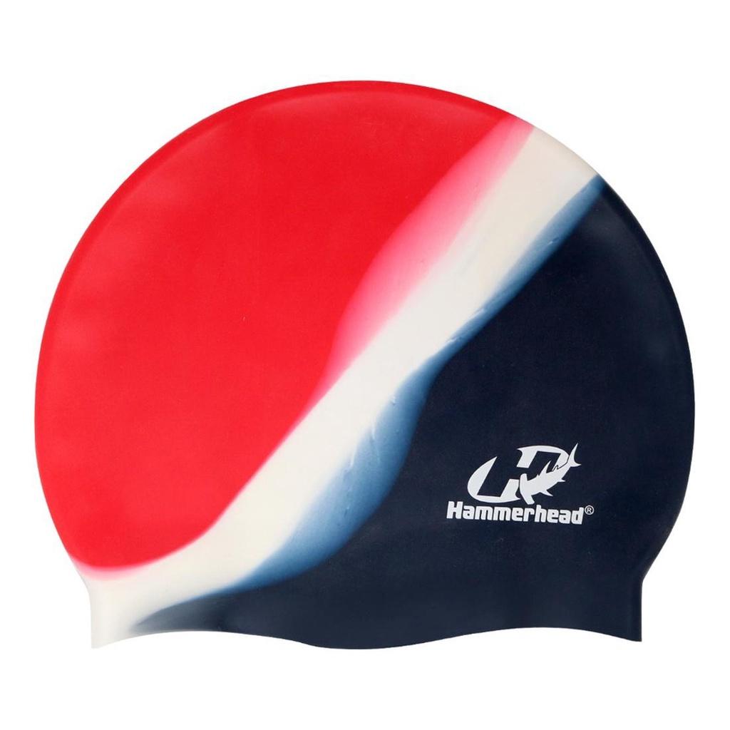 Touca De Natação Silicone Adulto Lisa Multicor Hammerhead